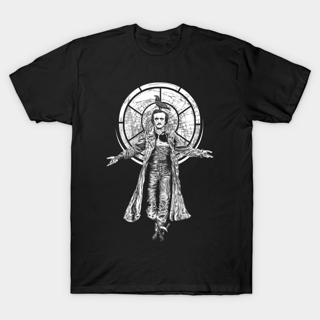 Edgar Allan Crow T-Shirt by kookylove